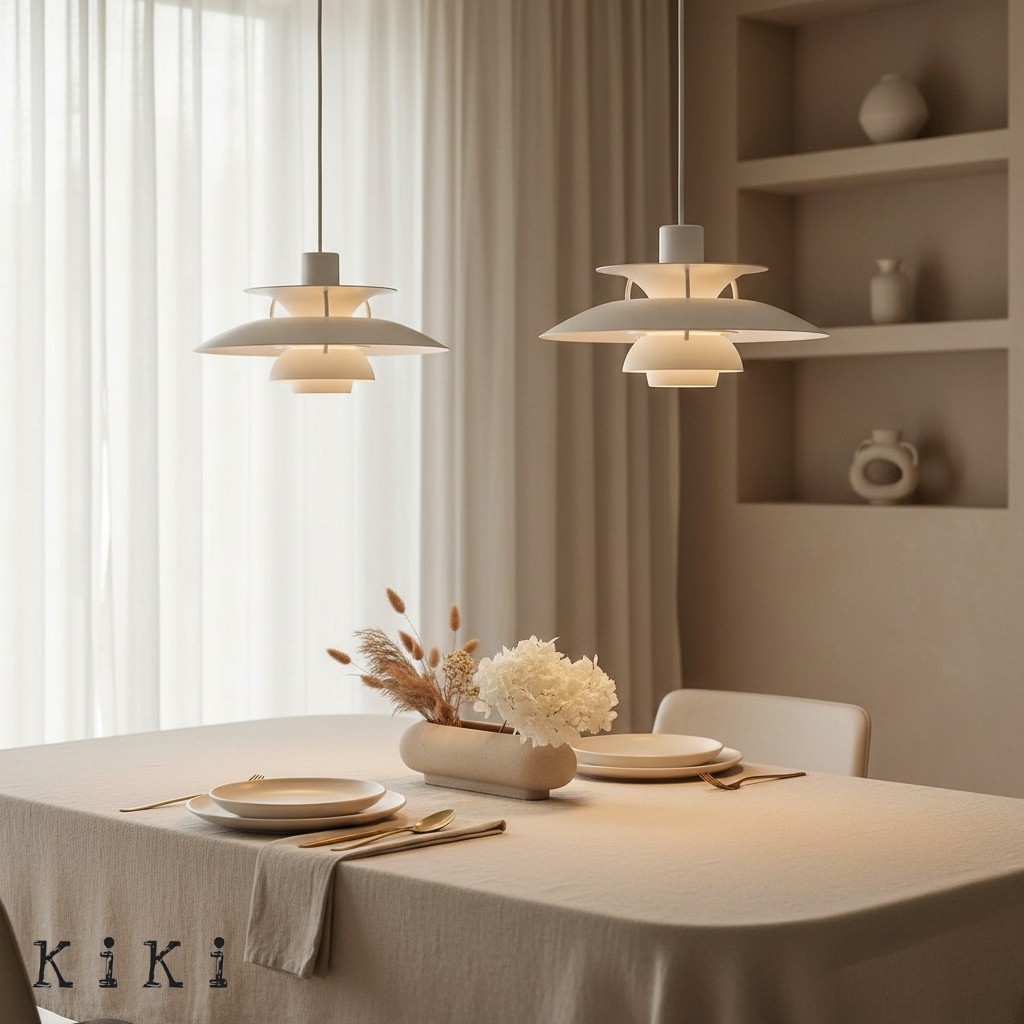 Scandinavian Multilayer Metal Pendant Light K84