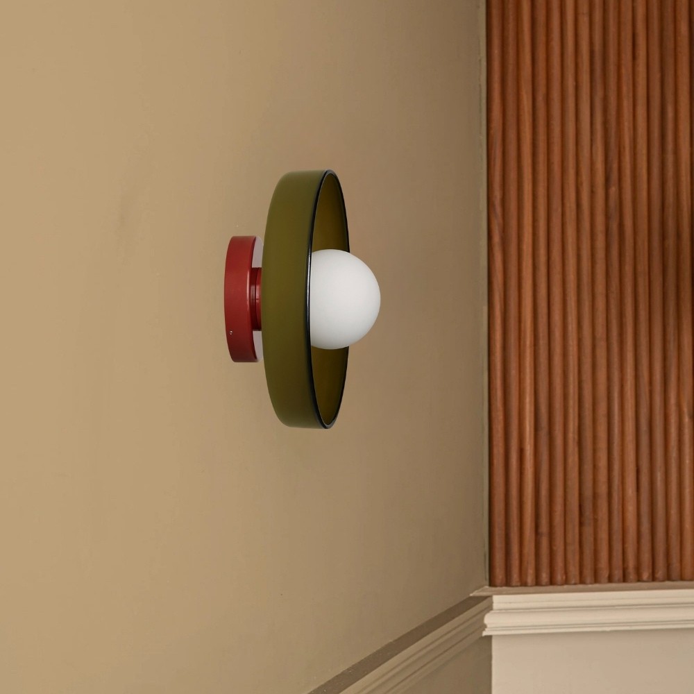 Kalo Modern Minimalist Glass Orb Ceiling Light Wall Light - Decorative Lighting for Bedroom K942
