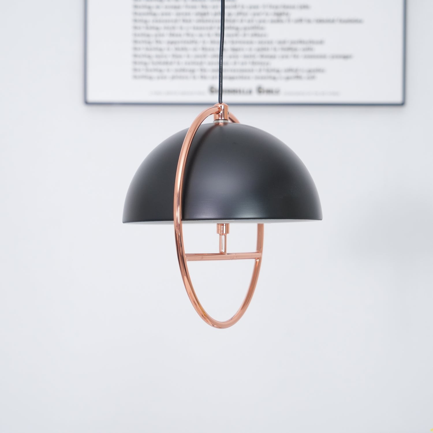 Nordic Hemispherical Ring Metal Pendant Lamp K426