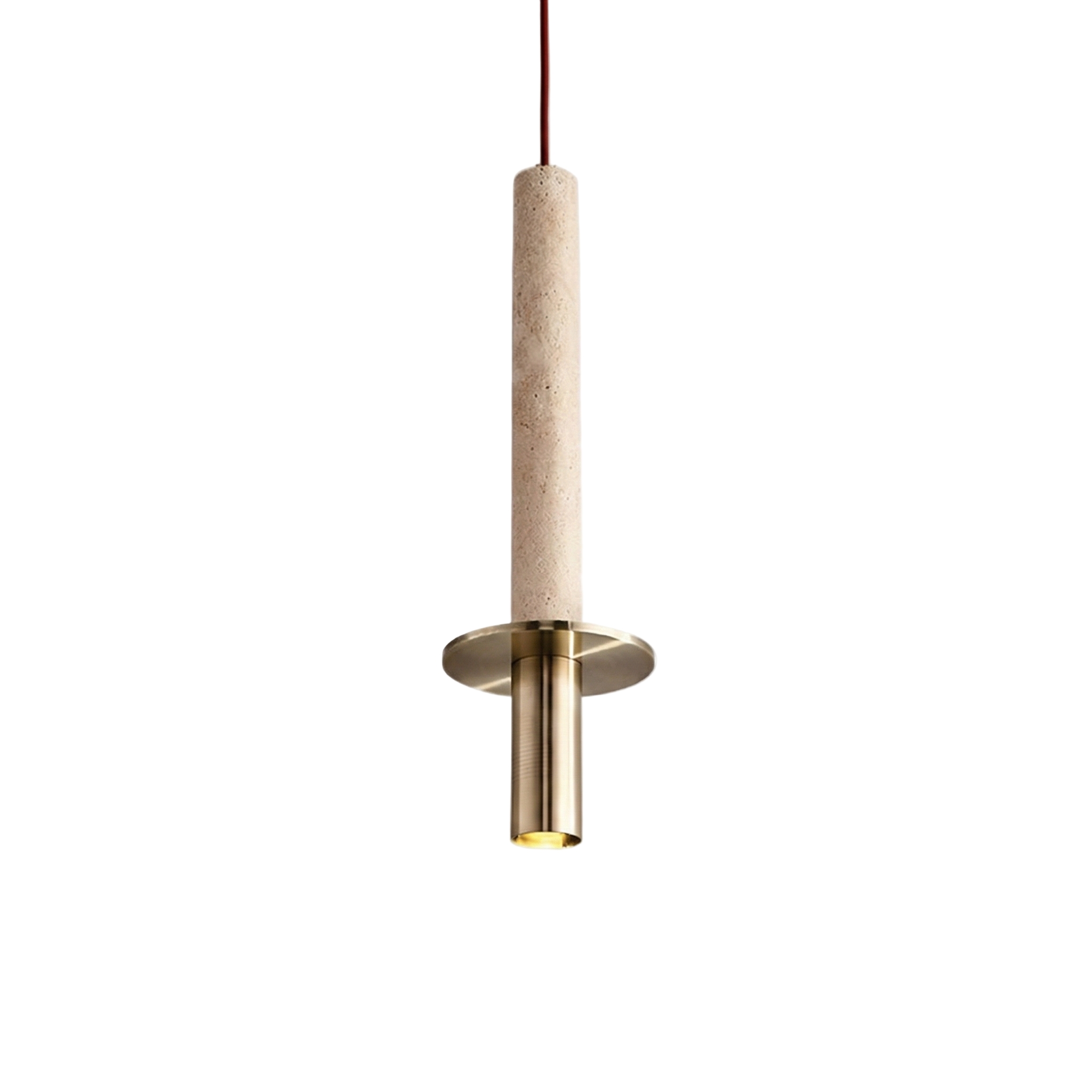 Nordic Modern Travertine Pendant Light D911