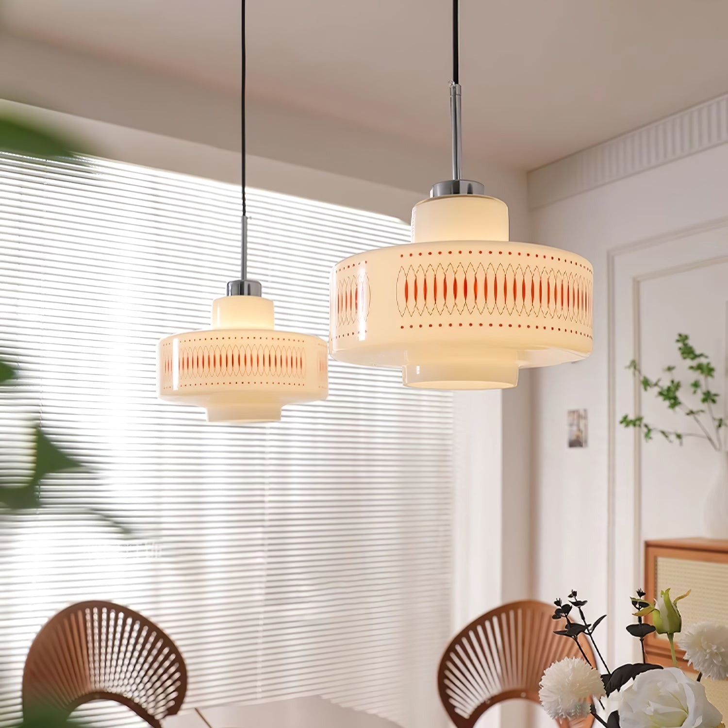 Modern Gourd shape Glass Pendant Lamp K234