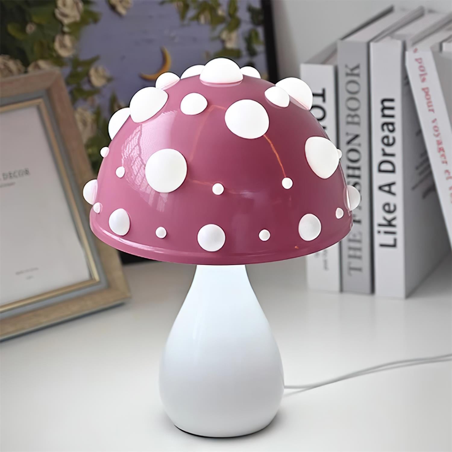 Poisonous Mushrooms Table Lamp K603