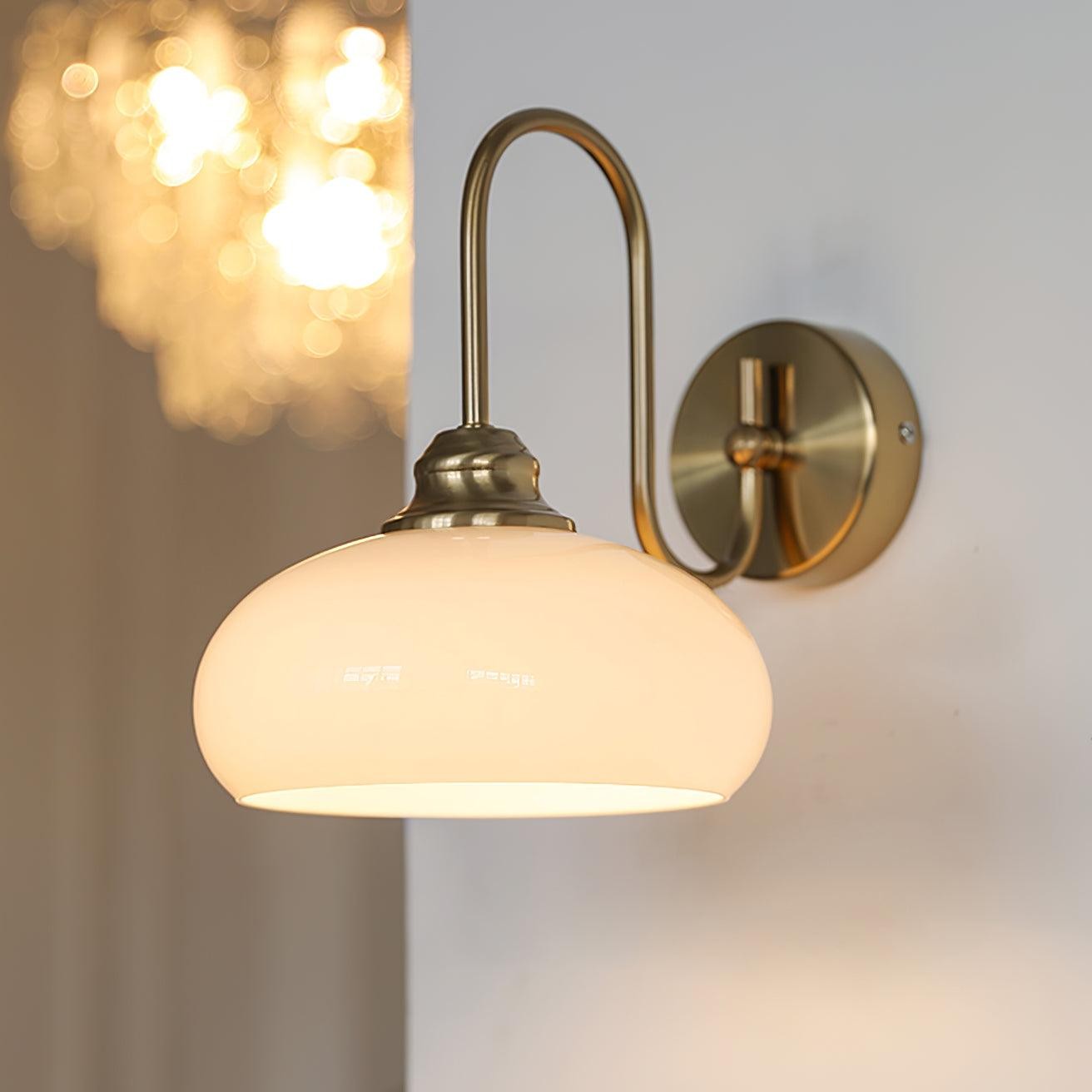 Modern Glass Geometry Wall Light for Living Room K549