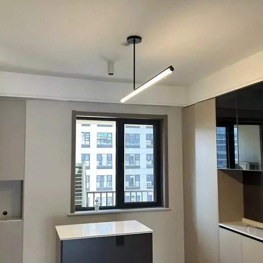 Modern Simple Asymmetrical Linear Pendant Lamp K510