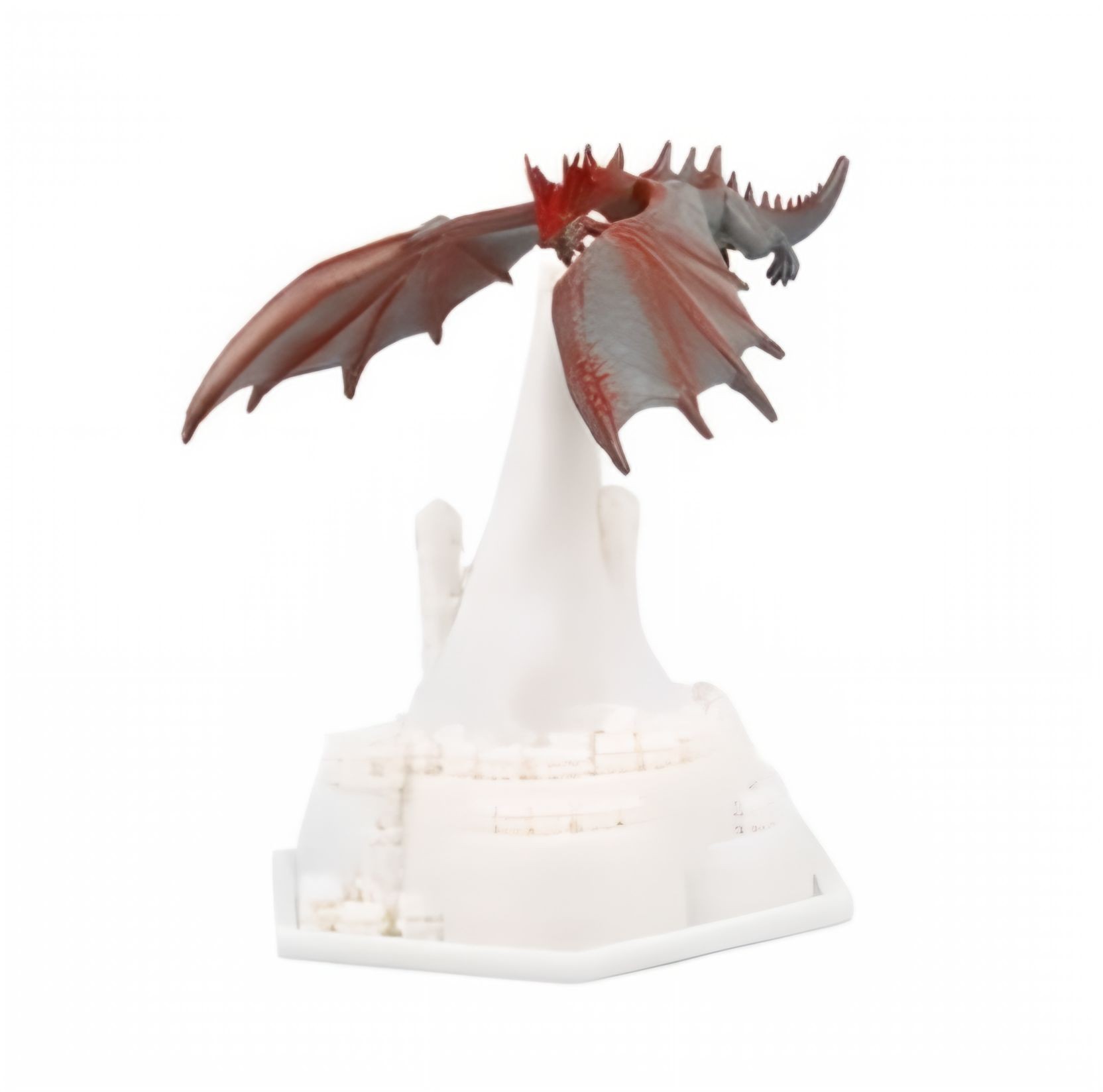 Creative 3D Printed Airplane Fire Dragon Table Lamp K214
