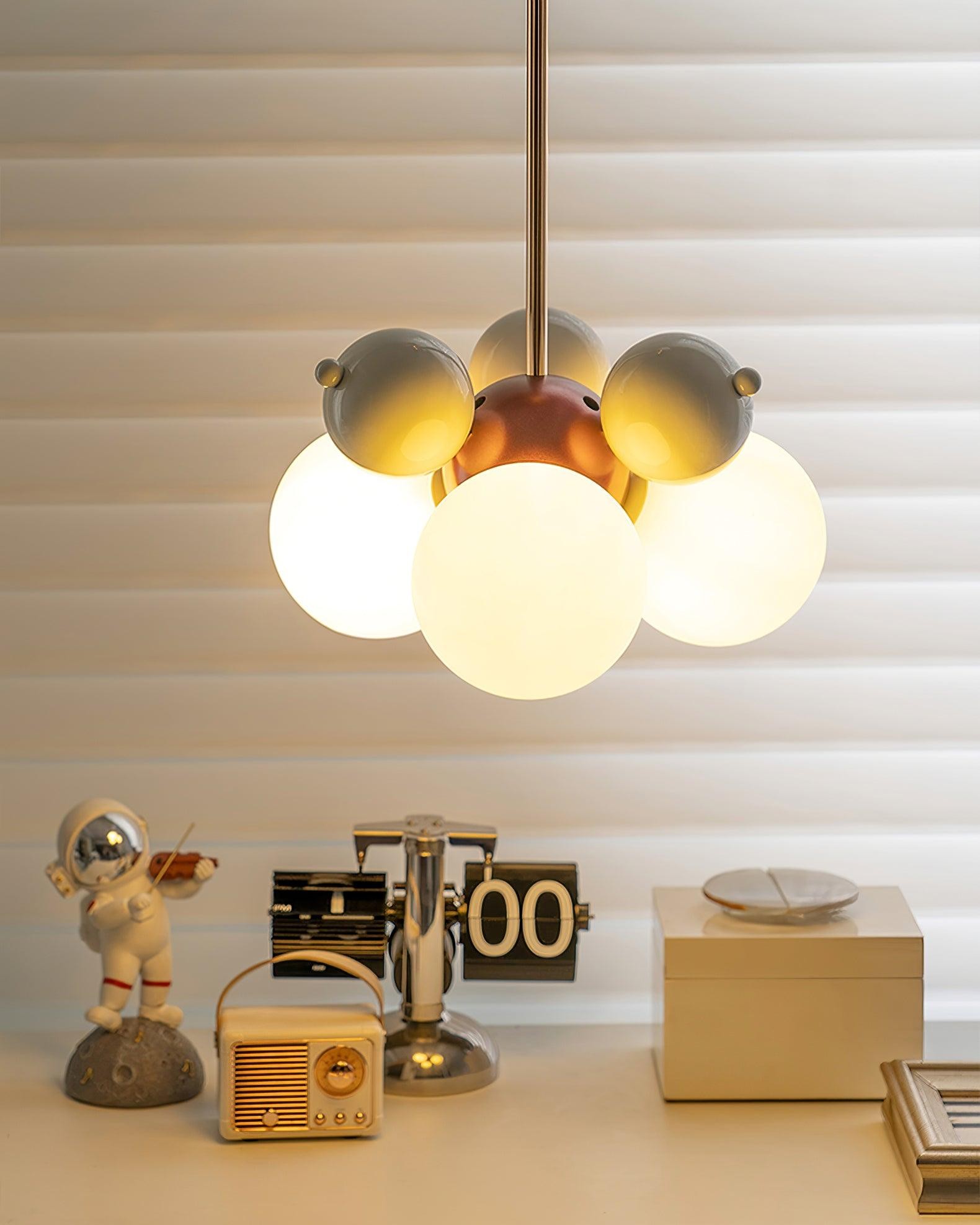 Modern Bubble Shaped Lampshade Pendant Lamp K537