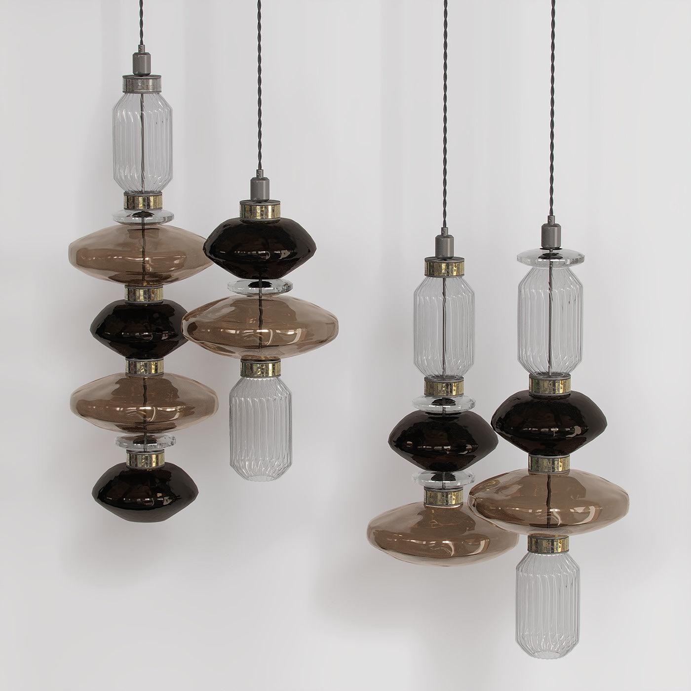 Modern Elegant Ballet Glass Pendant Light K904
