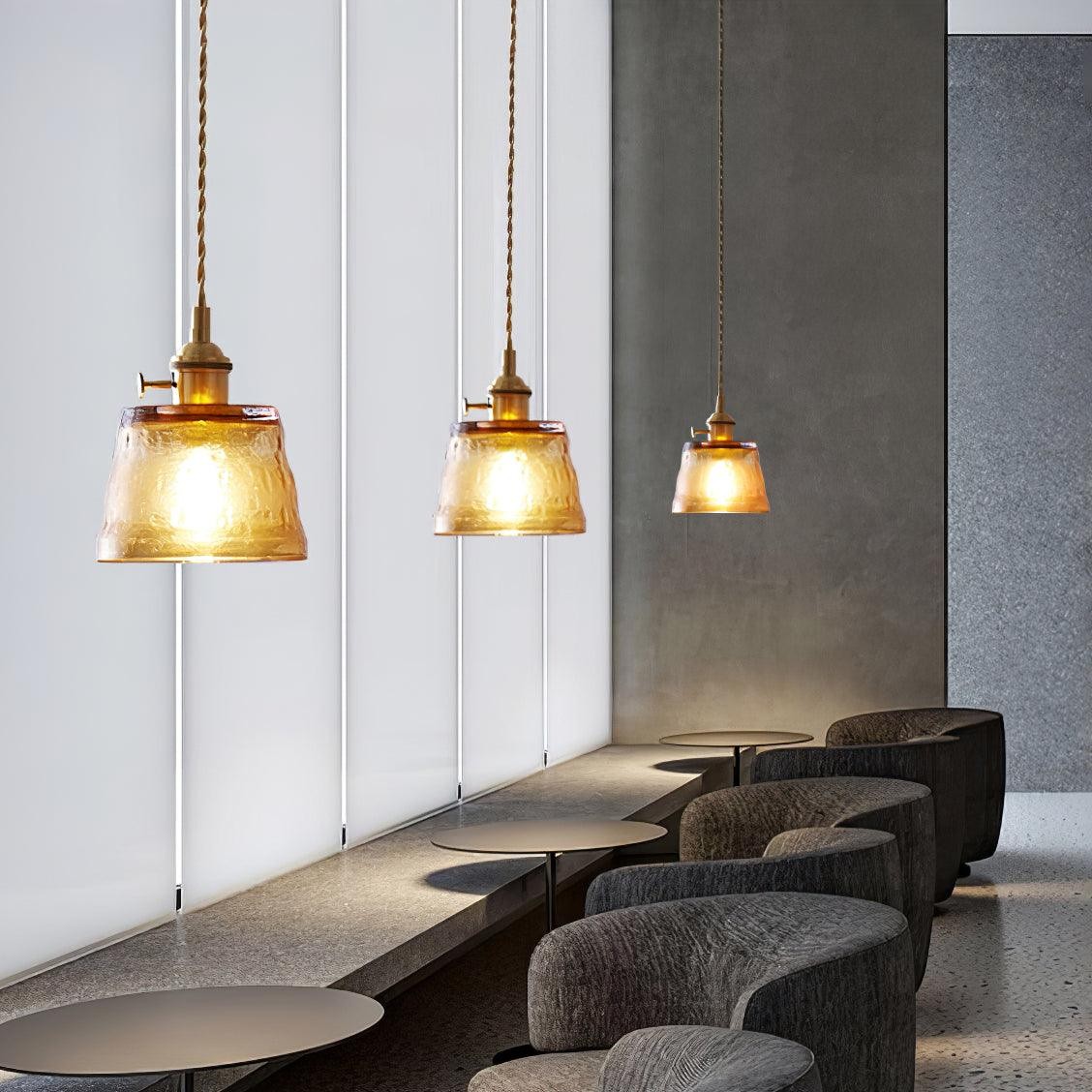 Nordic Simple Glass Cup Pendant Lamp K406
