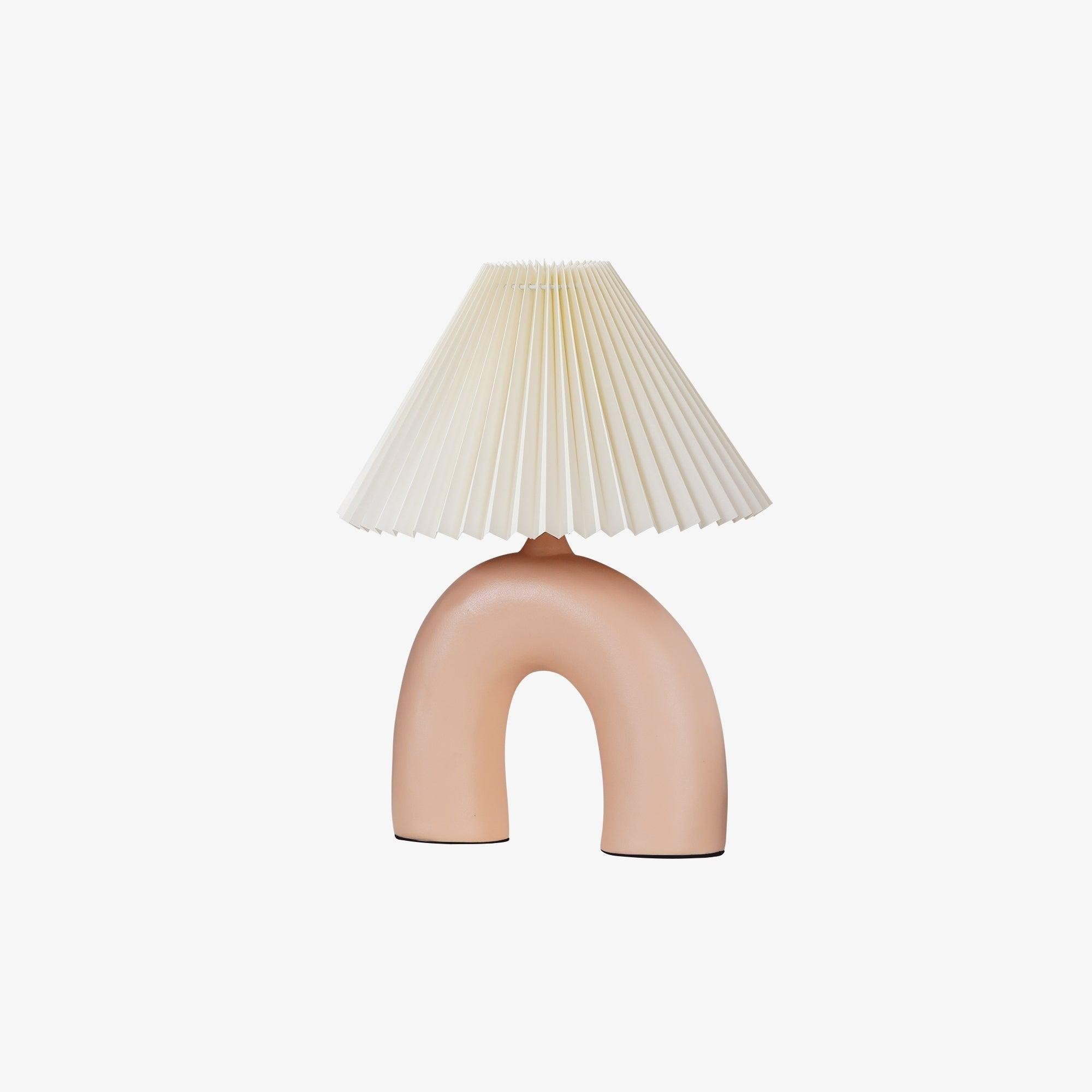 Arched Pleated Table Lamp K238