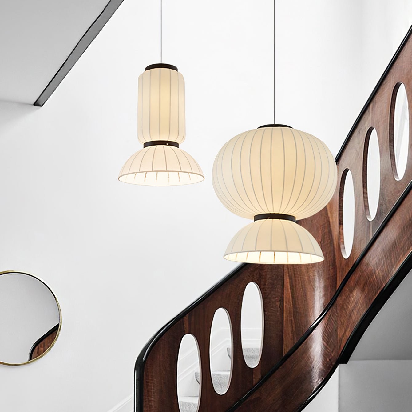 Mulberry Silk Lantern Pendant Light K532