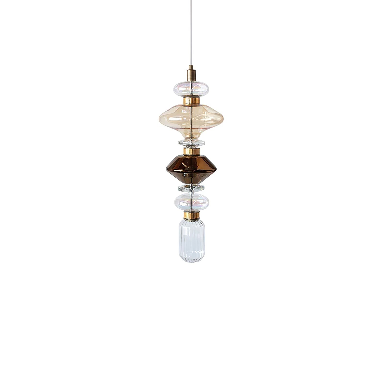 Modern Elegant Ballet Glass Pendant Light K904