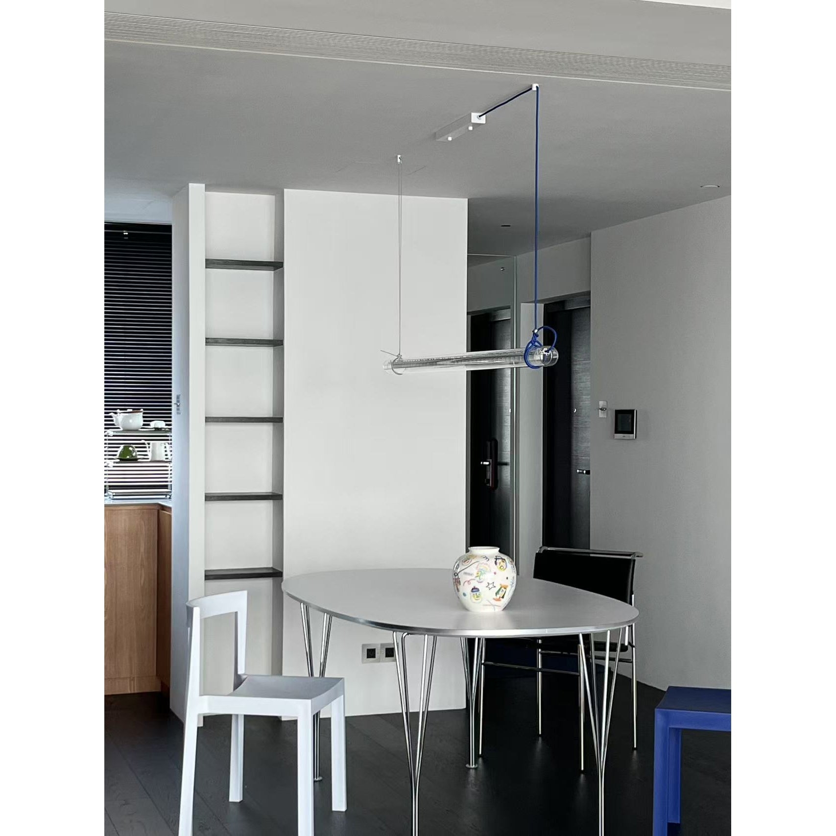 Tubular Linear LED Pendant Lamp D696