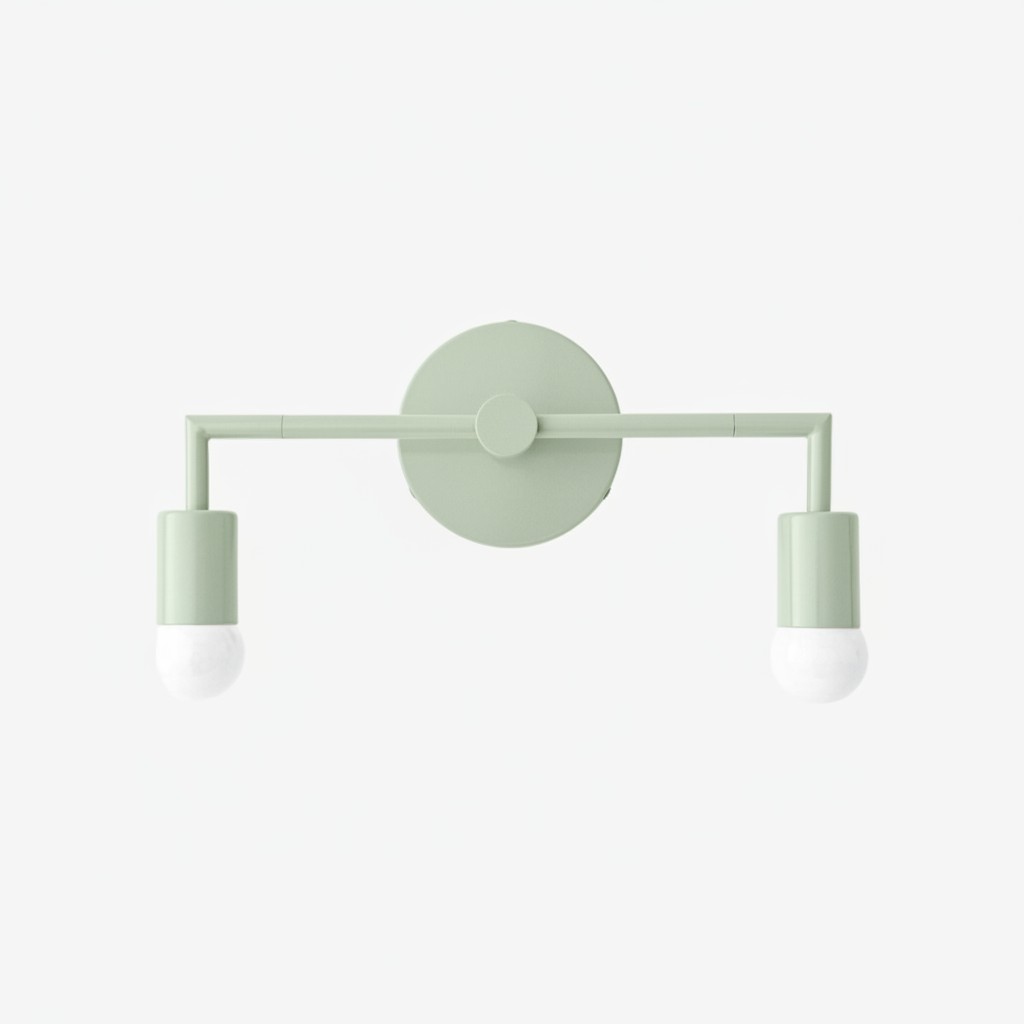 Mobilux Line Colorful Vanity Light - Modern Powder Coated Bathroom Sconce Fixture K1437