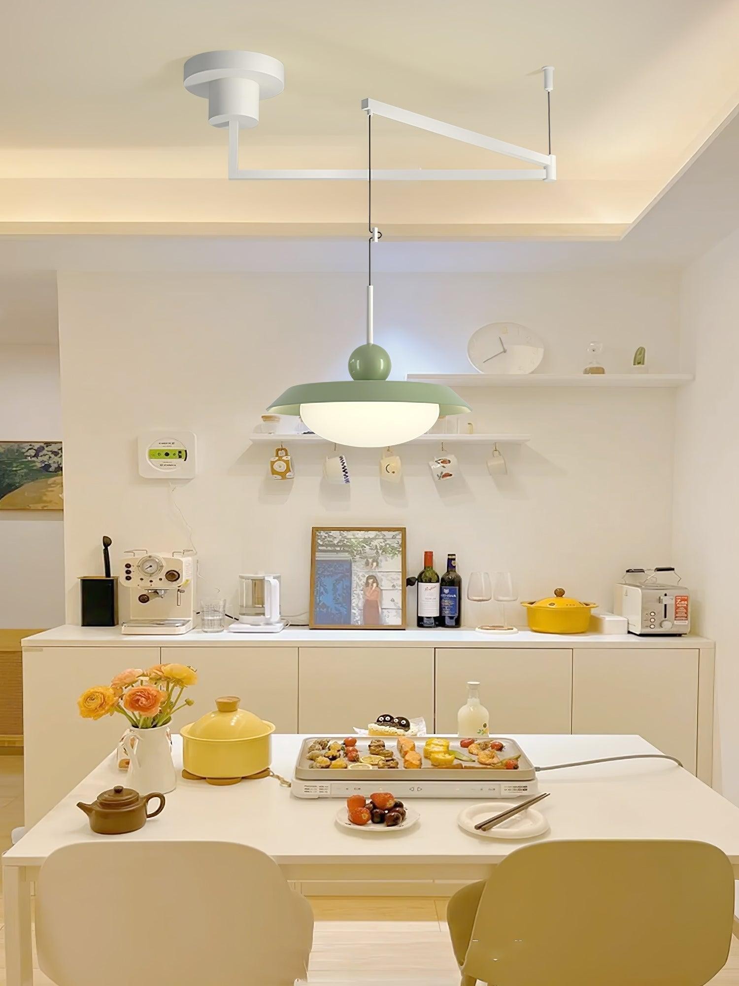 Nordic Creative Cream Style Multi-Layer Pendant Lamp For Living Room K529