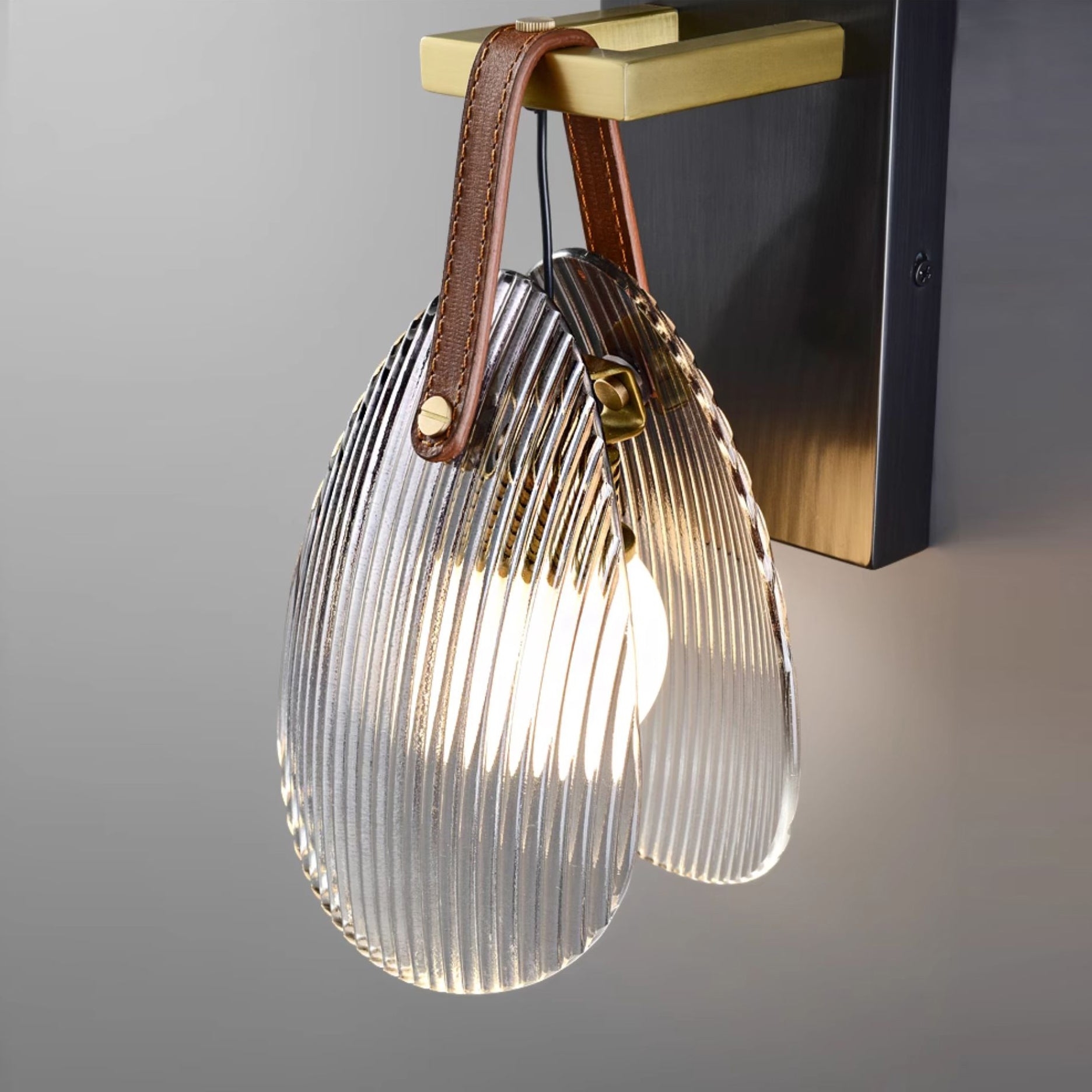 Shell Glass Wall Lamp D463