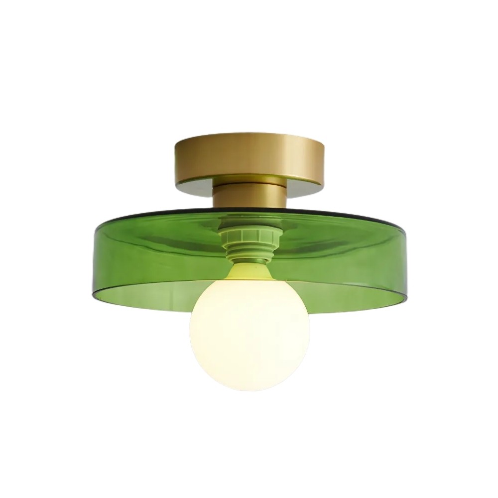 Morandi Colorful Disc Orb Ceiling Light For Bedroom K927