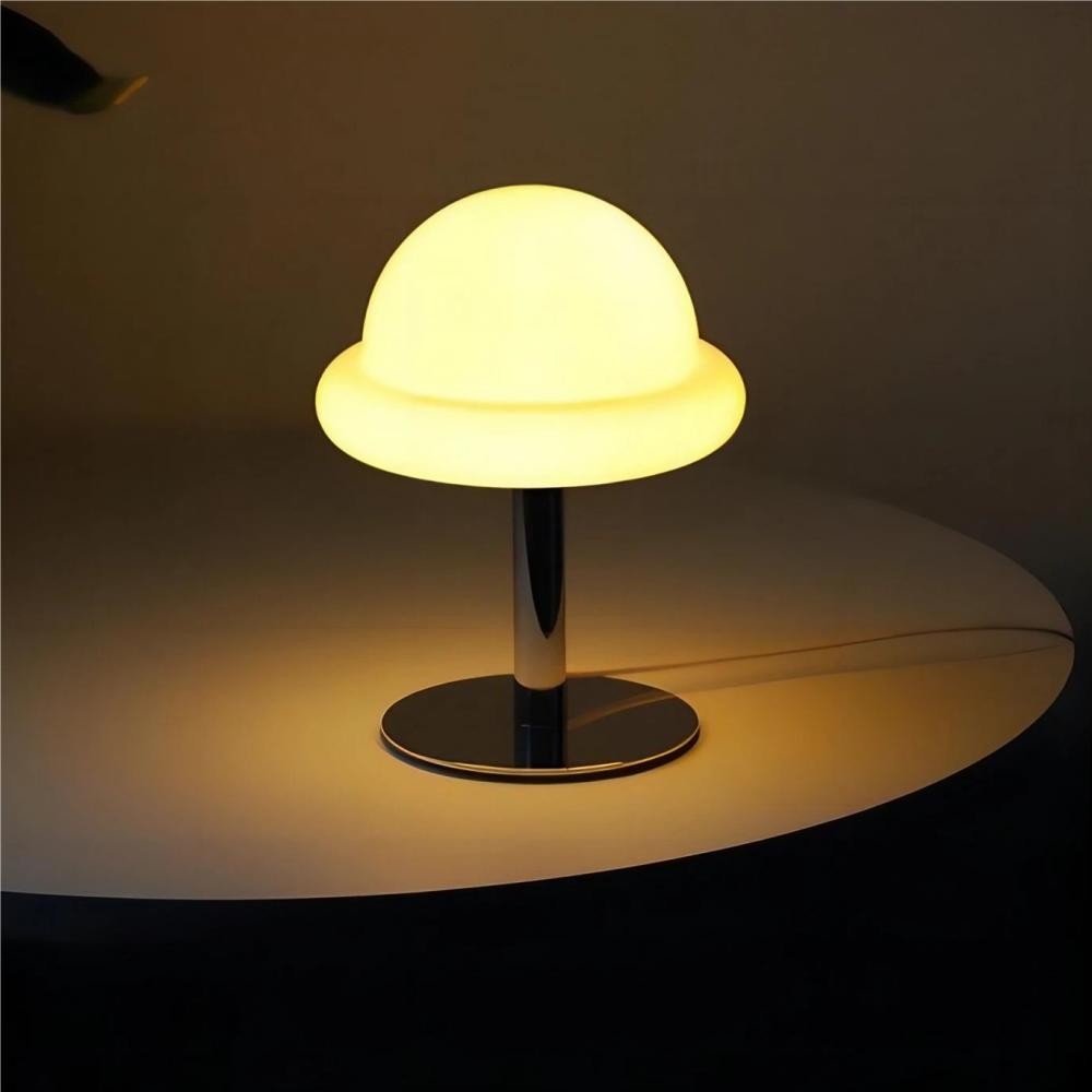 Morandi Bauhaus Mushroom Glass Table Lamp K28