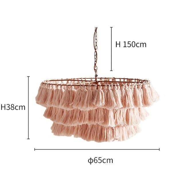 Fela Tassel Chandelier