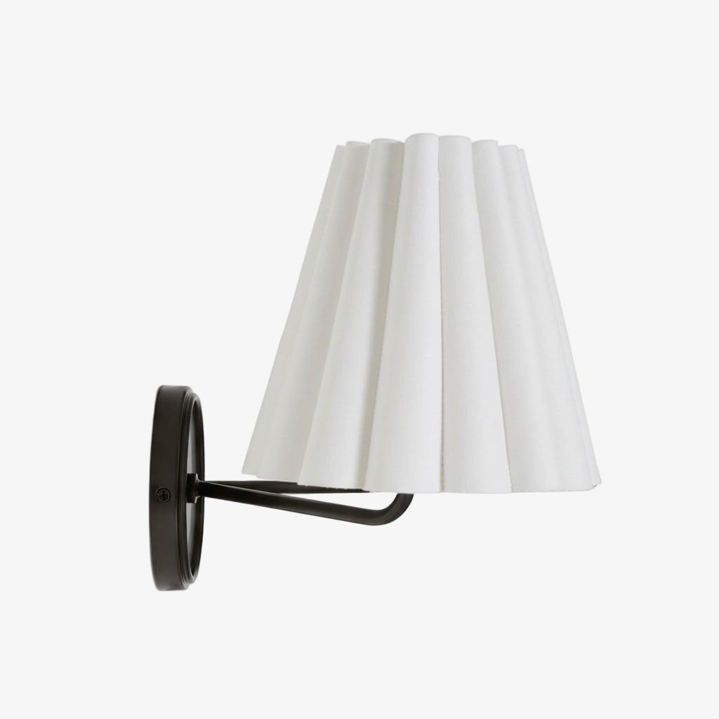 Ruffmeto Modern Pleated Wall Sconce - Decorative Lighting for Interior Spaces K2051