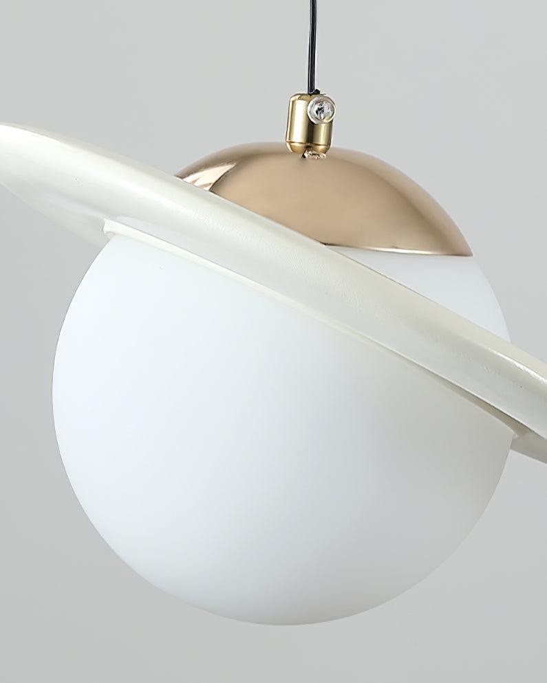 Romantic Saturn Planet Pendant Lamp for Bedroom K656