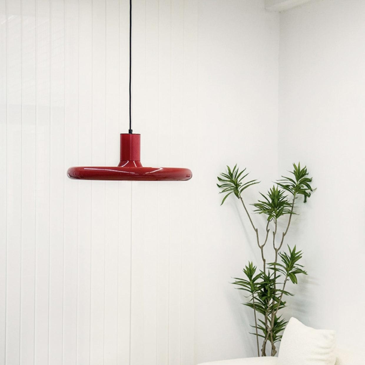 Vintage UFO Frisbee Pendant Lamp K558