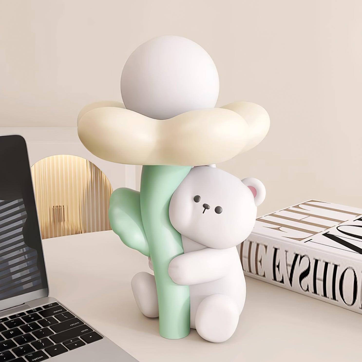 Cute Bear Resin Table Lamp K829