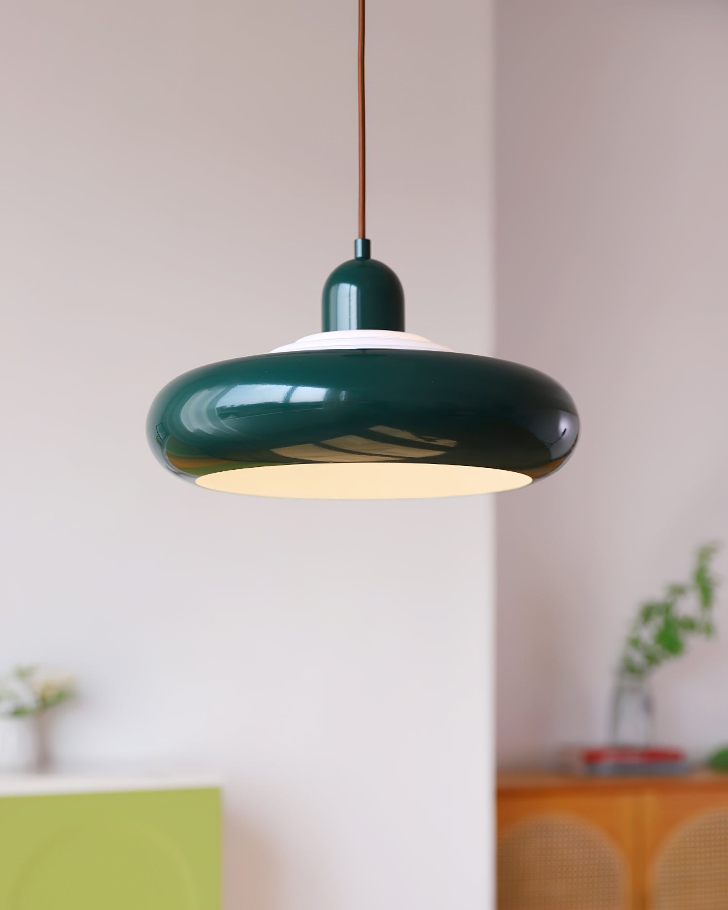 Modern Bauhaus Macaron Bowl Shade Pendant Lamp K743