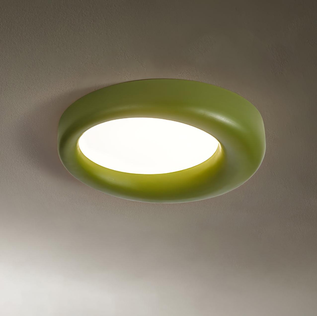 Center Offset Concentric Circle Acrylic Ceiling Lamp K2372