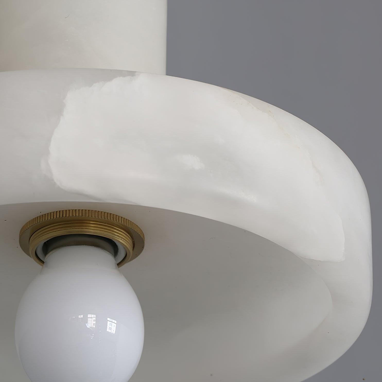 Elegant Creative White Alabaster Pendant Light K823
