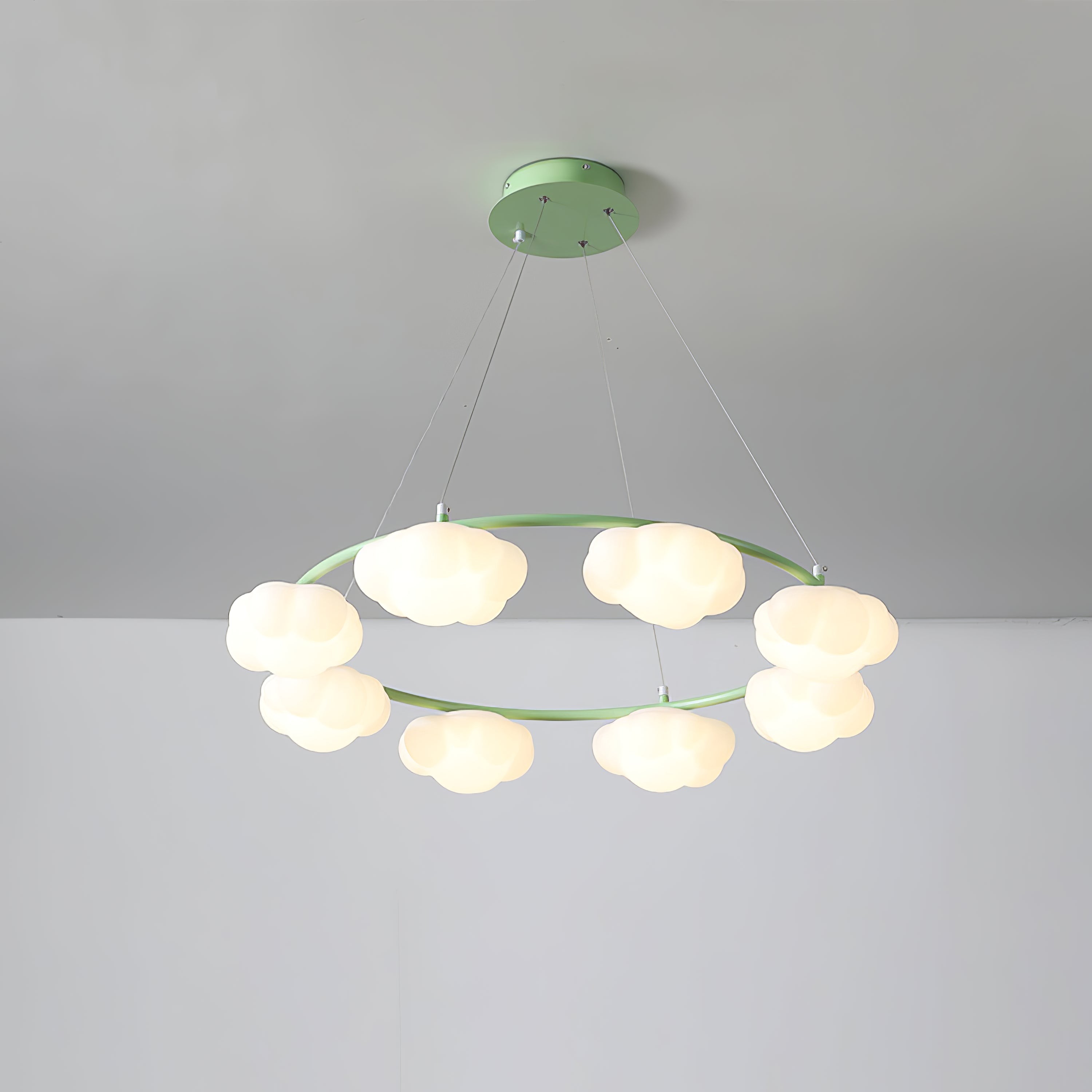 Cream Style Creative Personality Clouds Chandelier K696