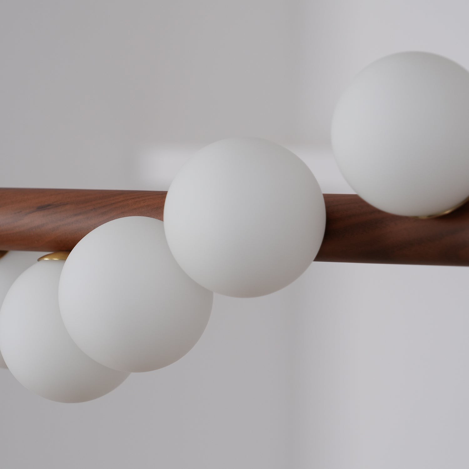 Modern Walnut Simple Chandelier K522