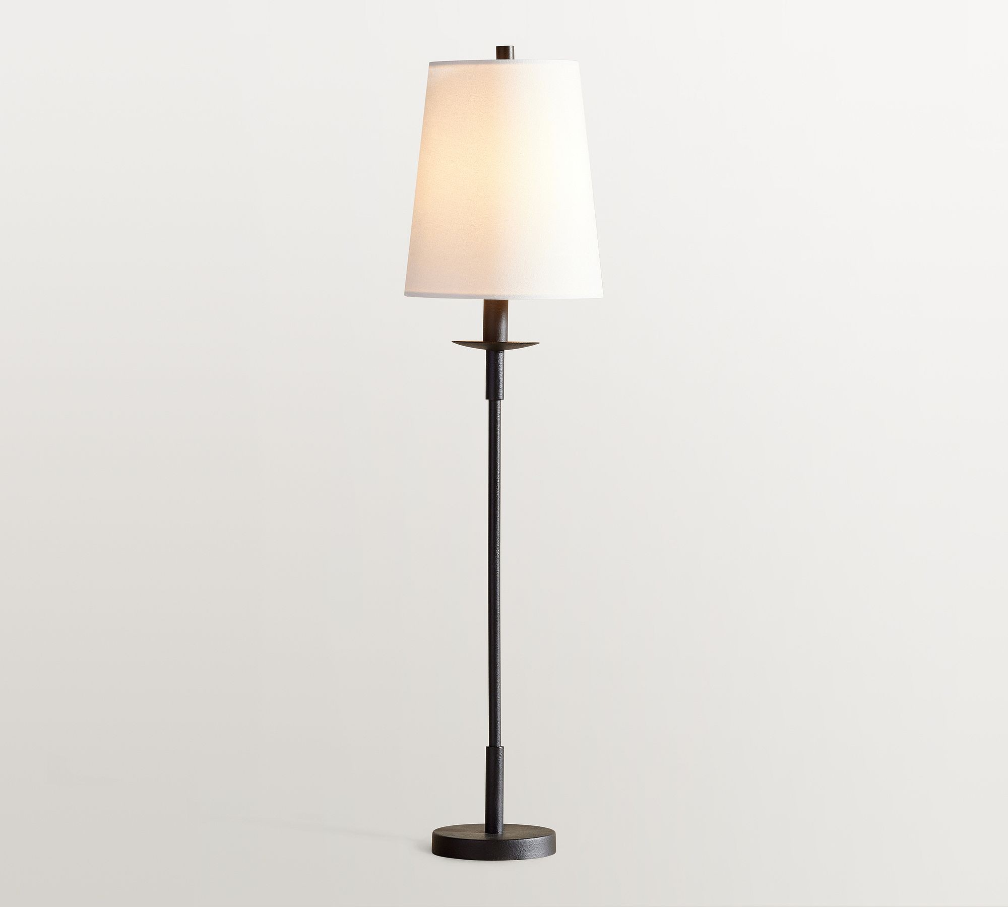 Rowan Contemporary Iron Table Lamp – Minimalist Bedside Lamp for Bedroom & Lounge K1350