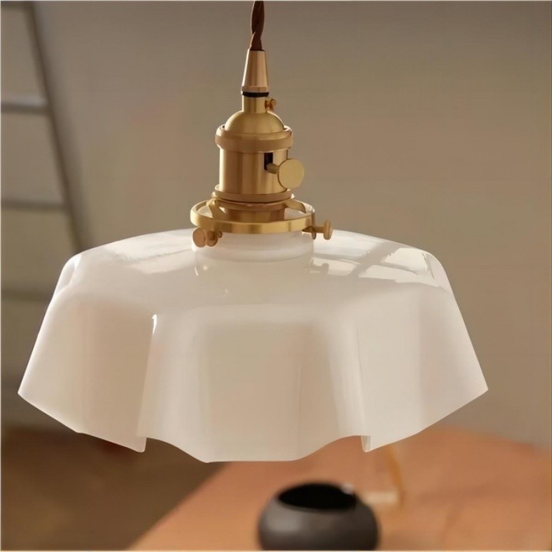 Retro Draped Flower Pendant Lamp K133