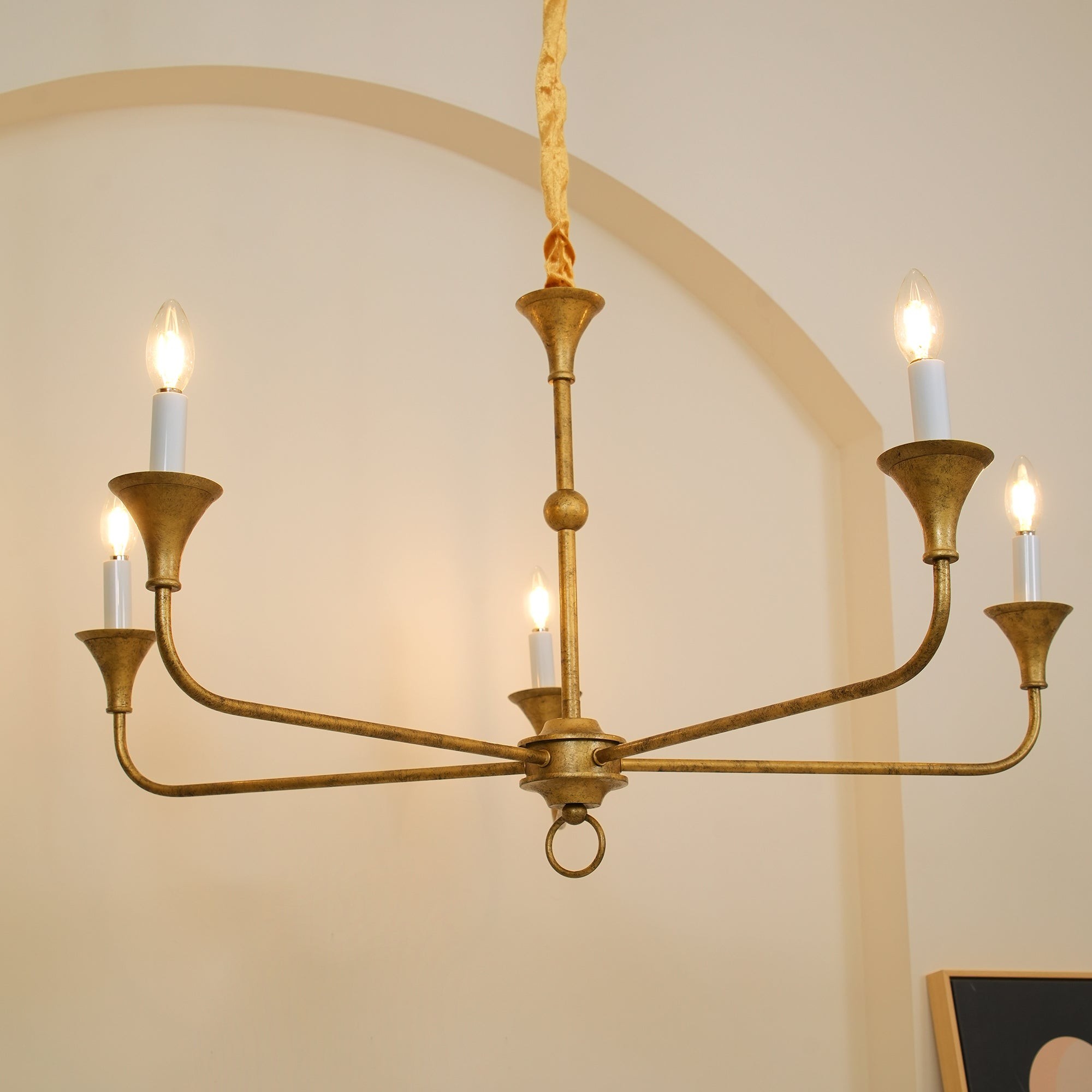 Mid Century Vintage Chandelier K548