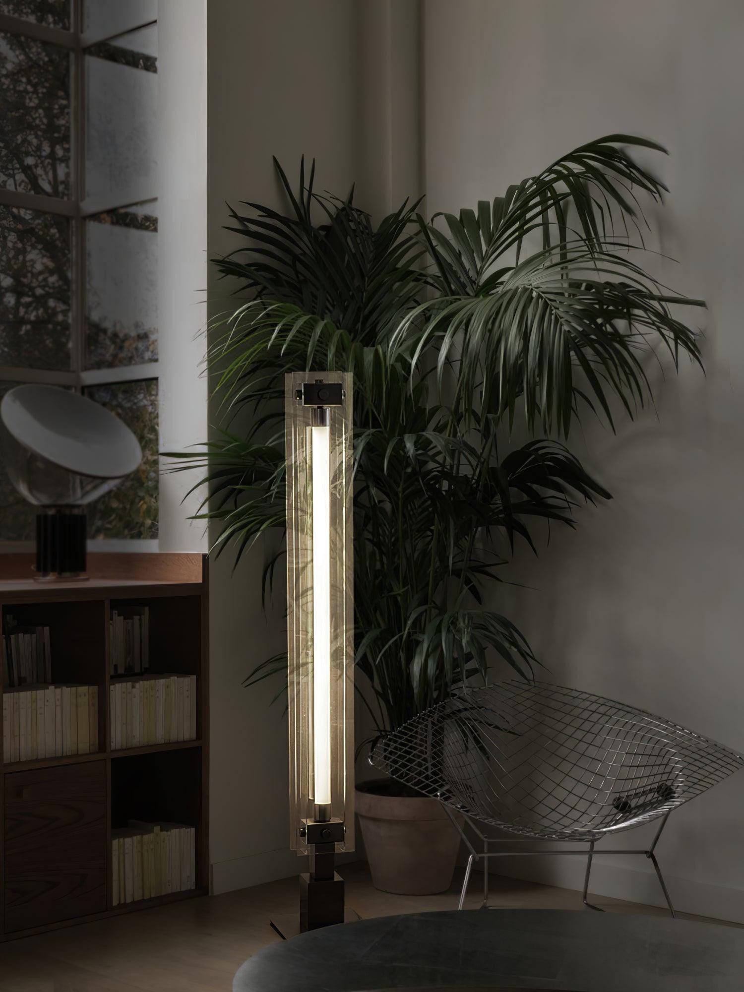 Industrial Style Minimalist Glass Floor Lamp K848