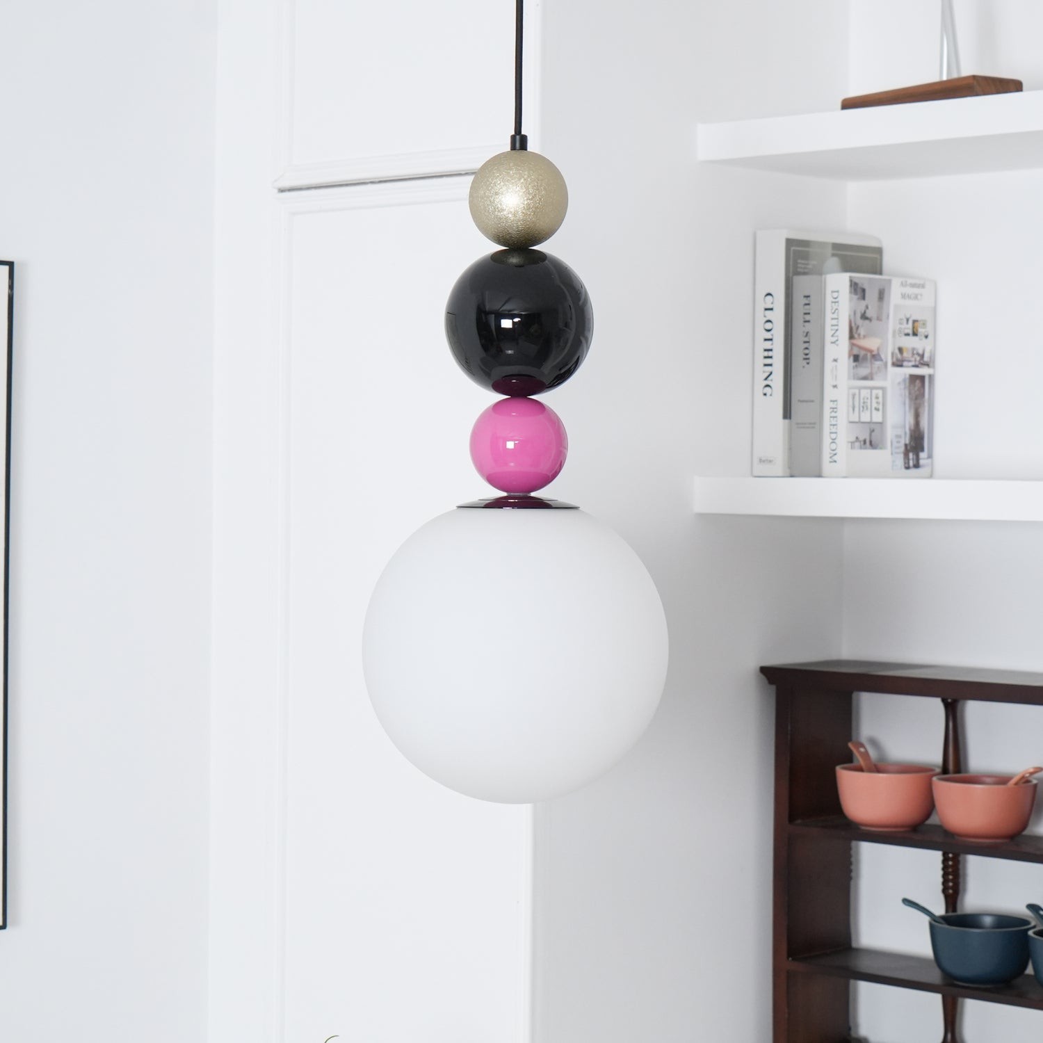 Modern Gourd Ball Pendant Lamp K682