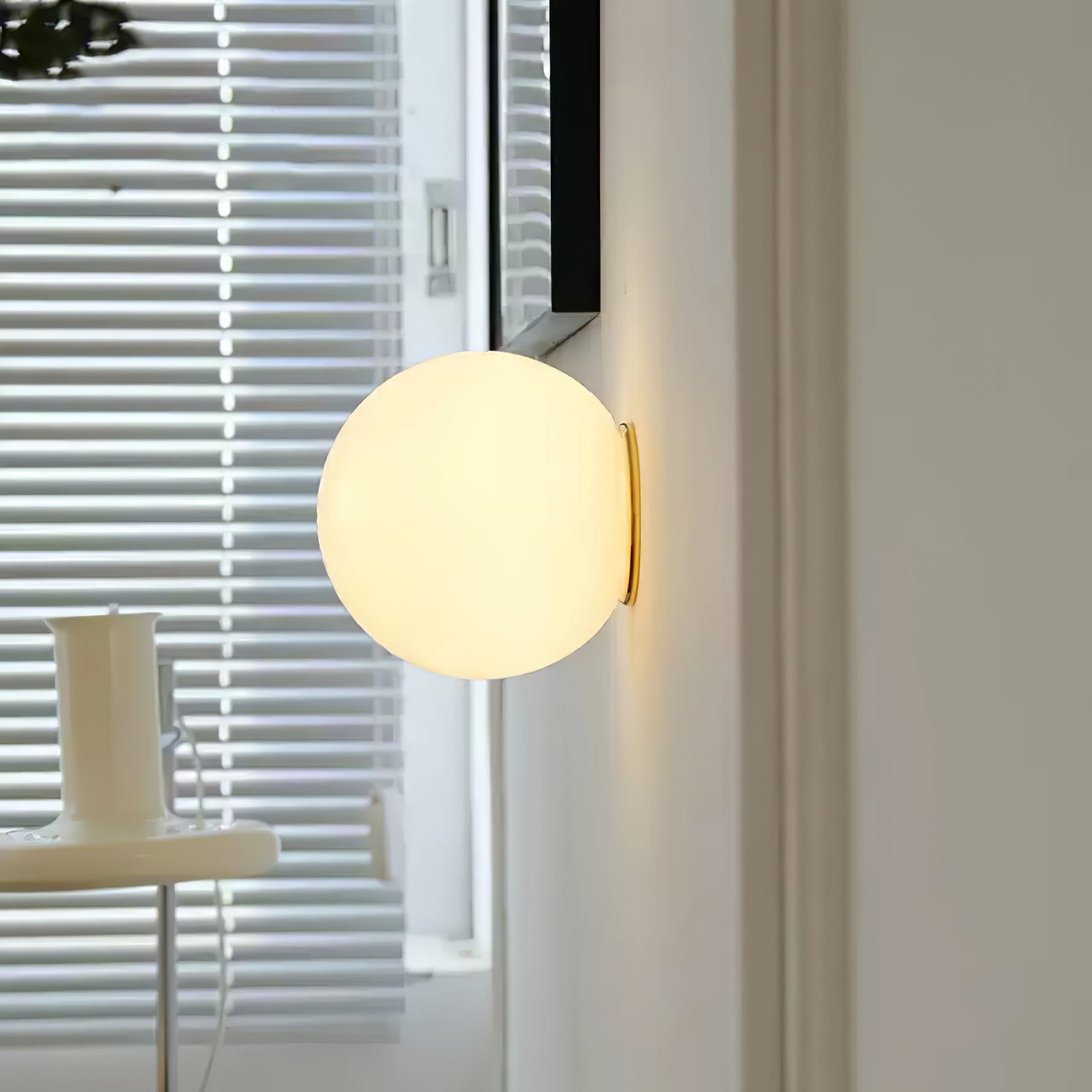 Minimalist Bauhaus Orb Style Wall Lamp K407