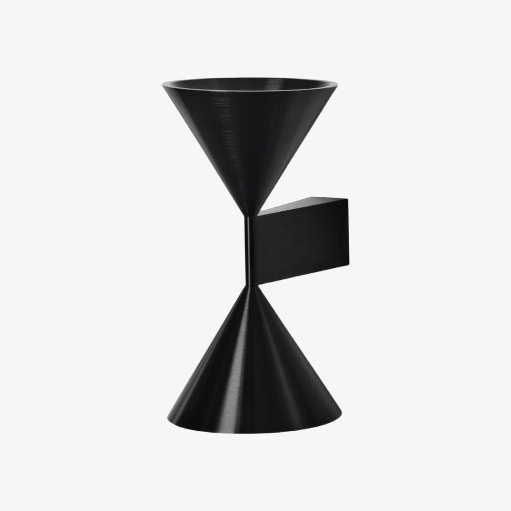 Metorq Geometric Metal Wall Sconce - Contemporary Wall Light for Living Room K2344