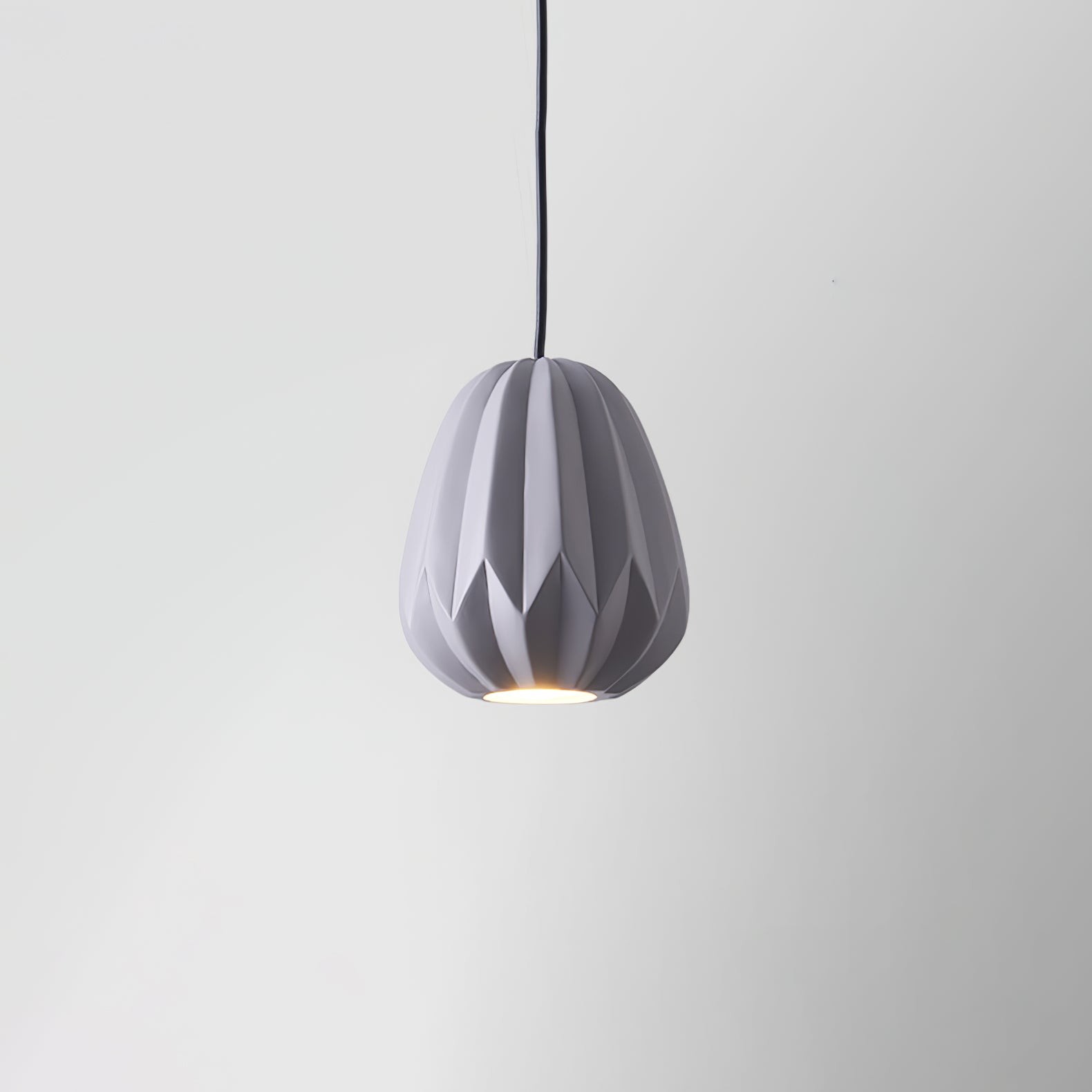 Papaya Resin Pendant Lamp K1064