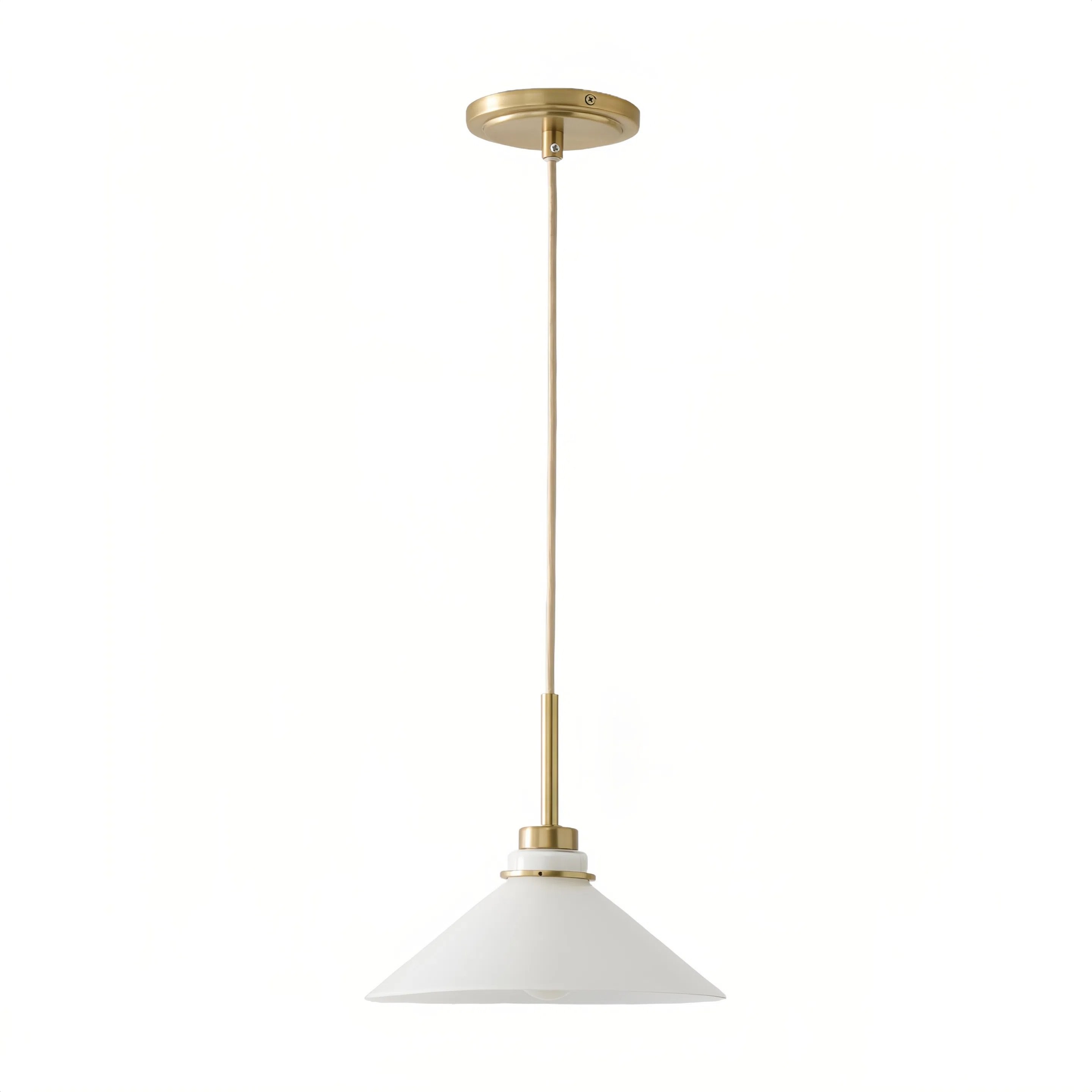 Aurenza Round Pendant Light – Timeless Farmhouse Style for Any Interior K1139