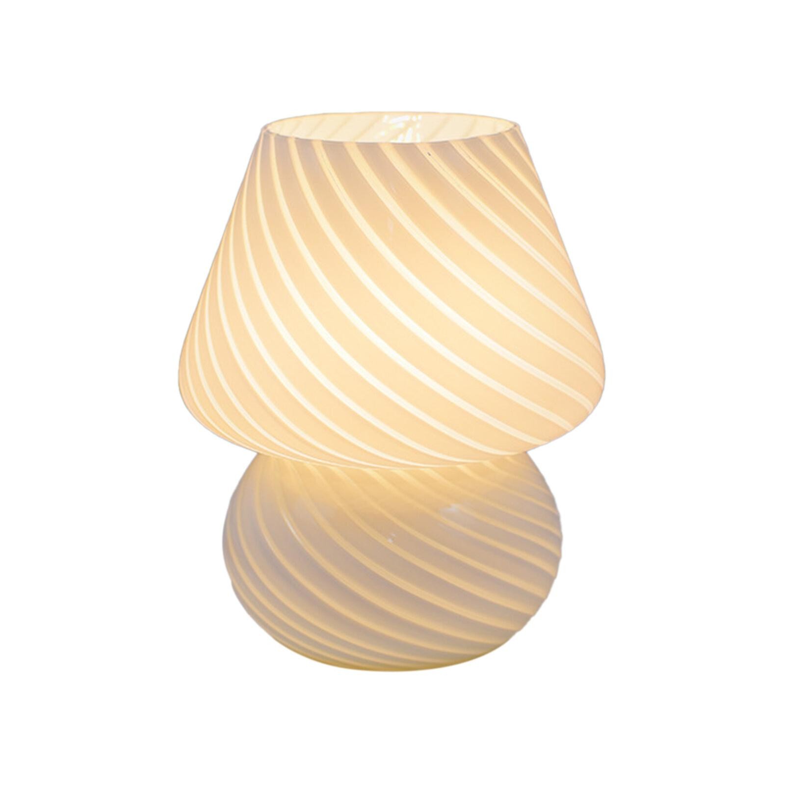 Nordic Macaron Mushroom Glass Table Lamp K54