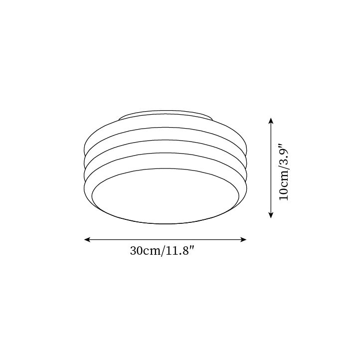 Creative Decor Hamburger Ceiling Light K417