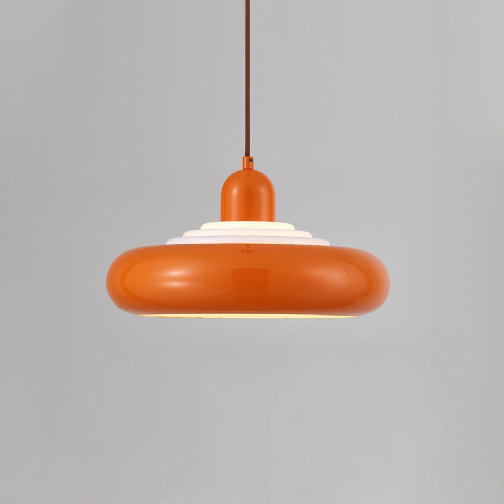 Multi-tiered Round Tower Cream Color Pendant Lamp K284