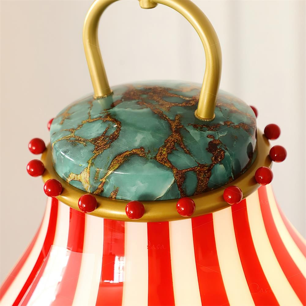 Festilo Playful Circus Glass Pendant - Stylish Hanging Light for Dining Room or Kitchen K322