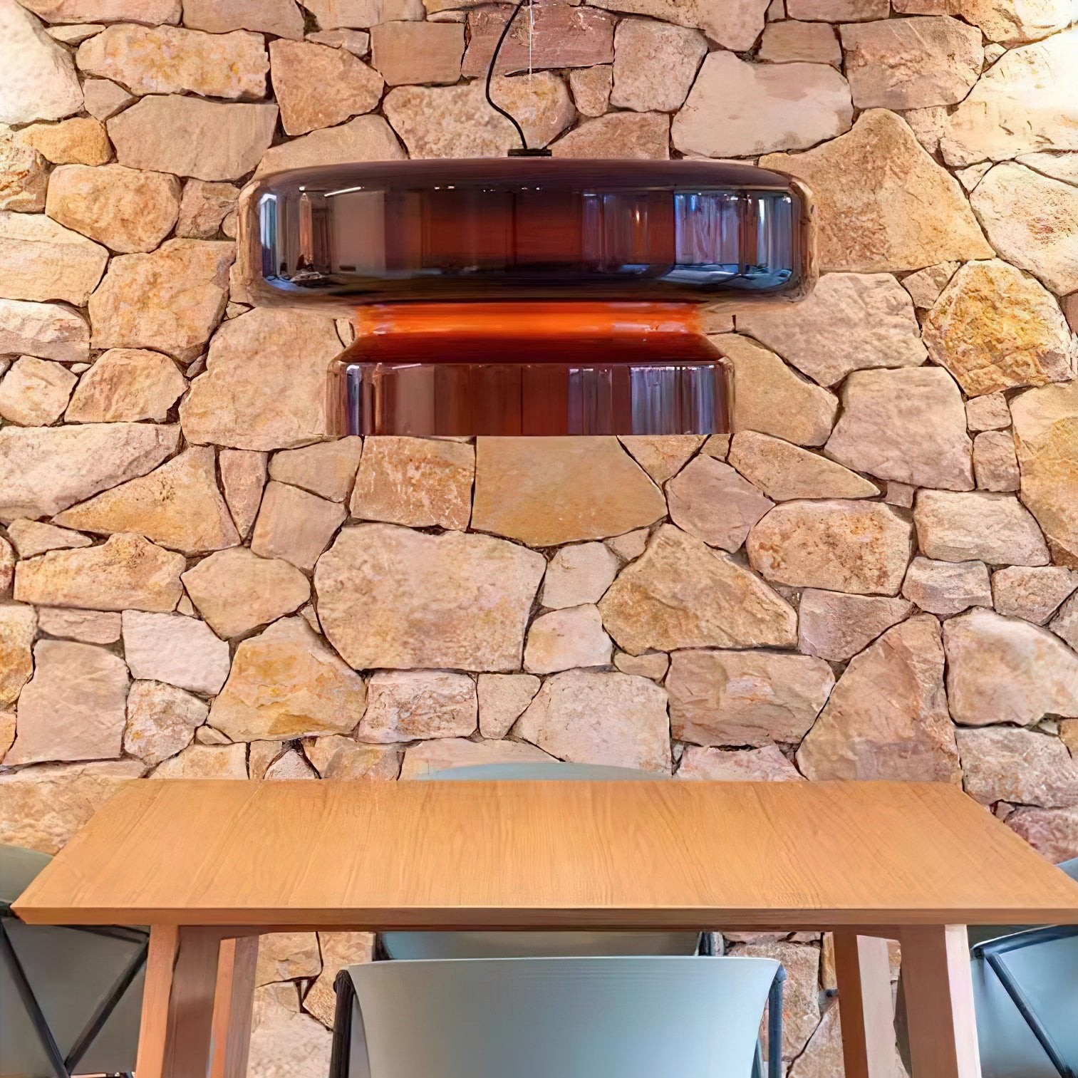 Bohemian Style Minimalist Glass Pendant Lamp K266
