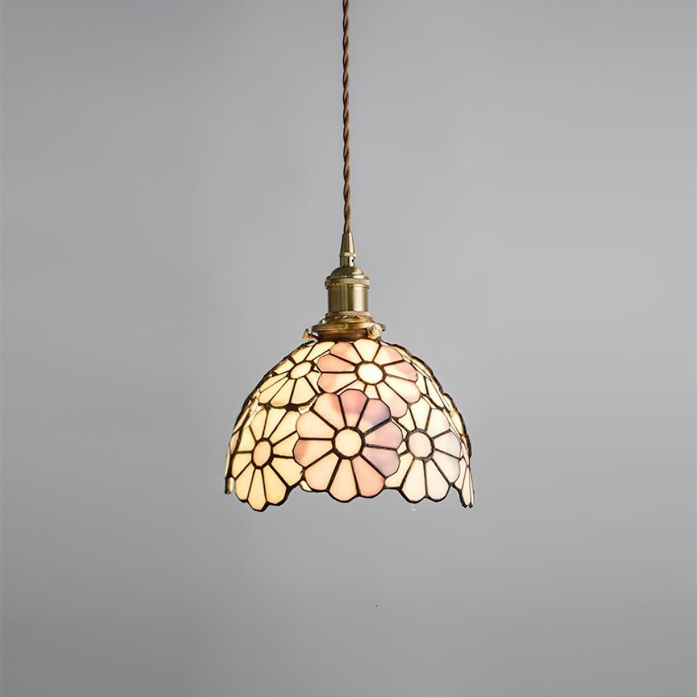Suka Floral Plug In Pendant Lamp D132