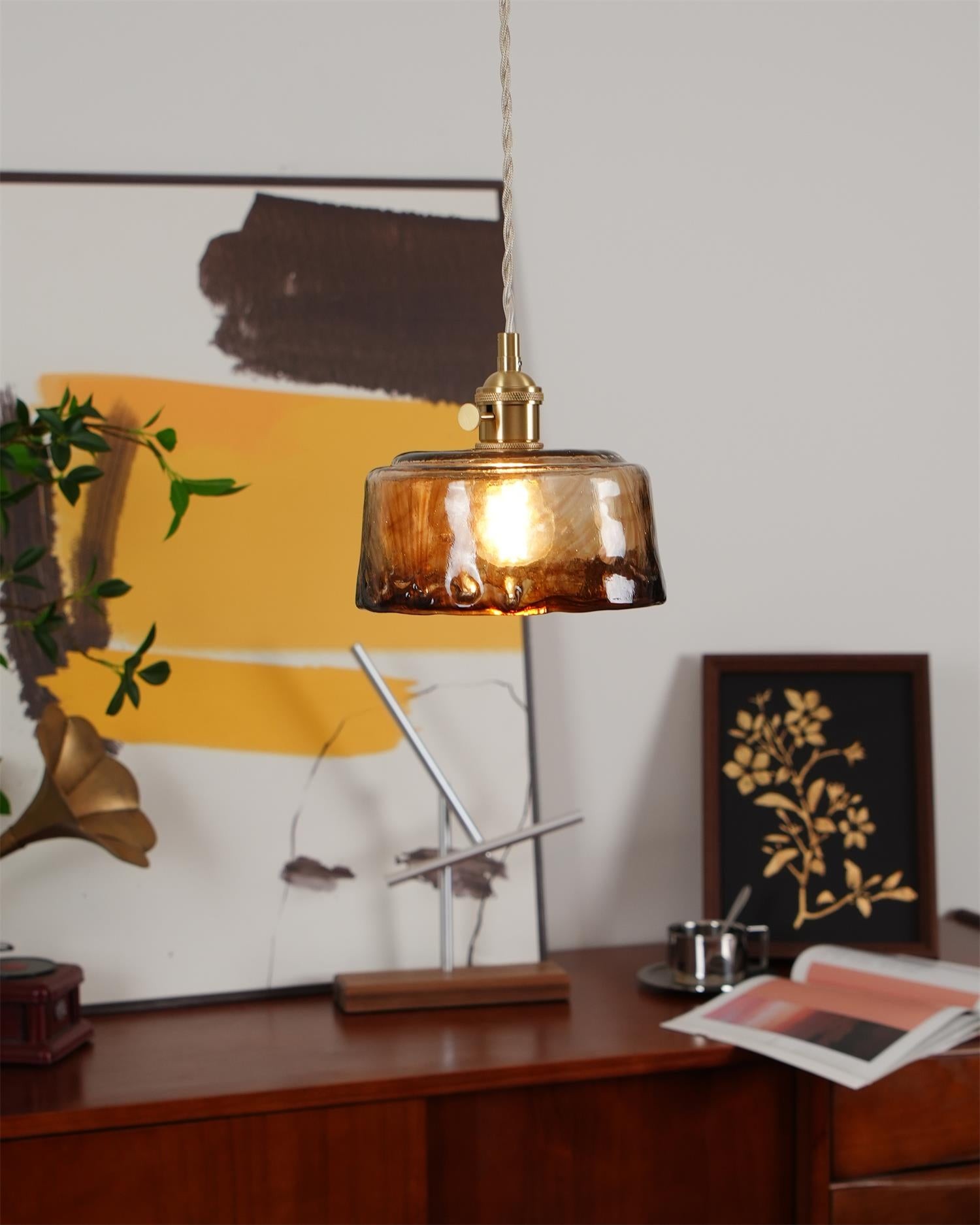 Retro Glass Pendant Lamp K622