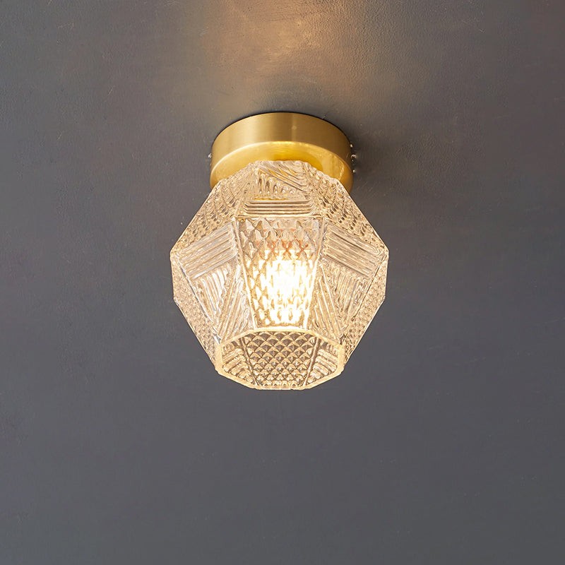 Diamond Cut Art Deco Ceiling Light K1006