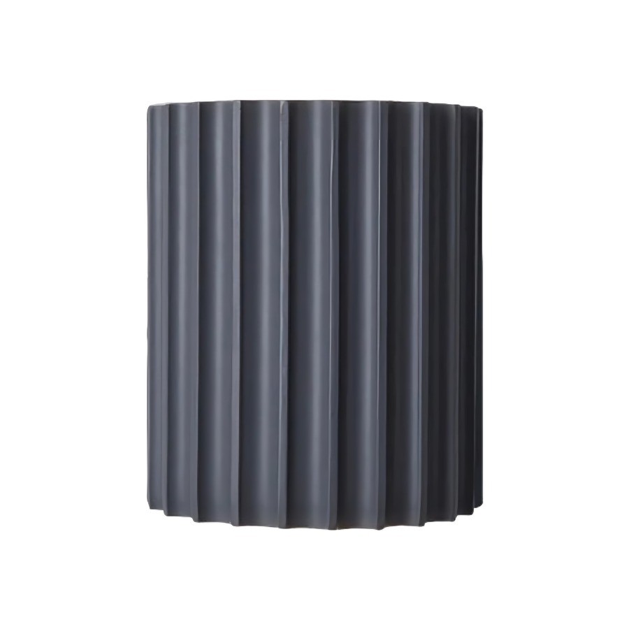 Striped Semicircle Resin Wall Lamp - Contemporary Accent Lighting for Living Room K95