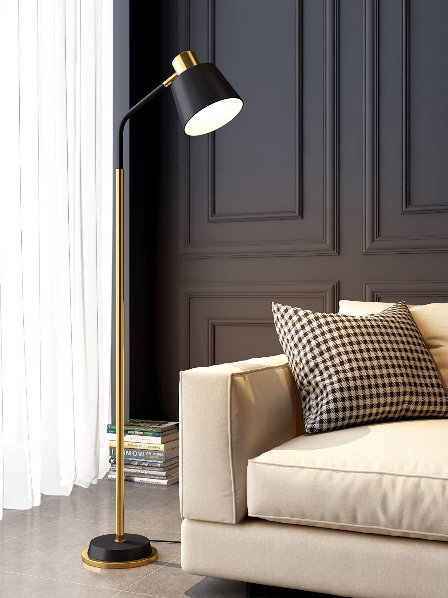 Modern Simple Luxury Metal Color Blocking Floor Lamp K370
